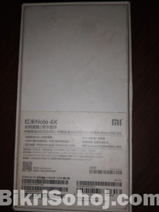 Redmi Note 4X